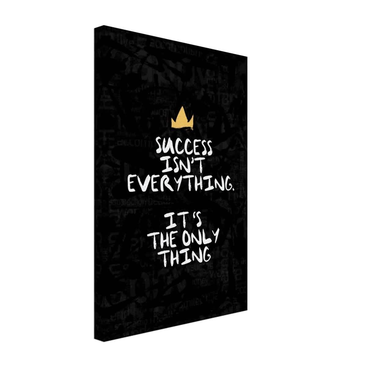 Da Vinci Motivational Wall art | Success - Canvas - 30x45 cm / 12x18″ - Slim