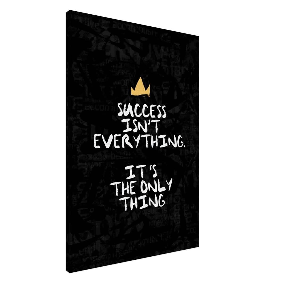 Da Vinci Motivational Wall art | Success - Canvas - 70x100 cm / 28x40″ - Slim