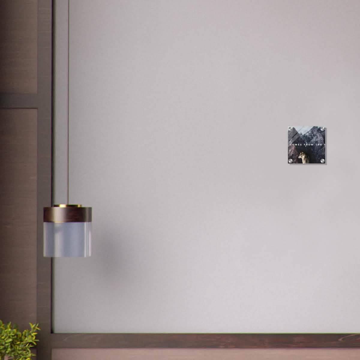 Da Vinci Motivational Wall art | The Best View - Canvas - 40x80 cm / 16x32″ - Thick