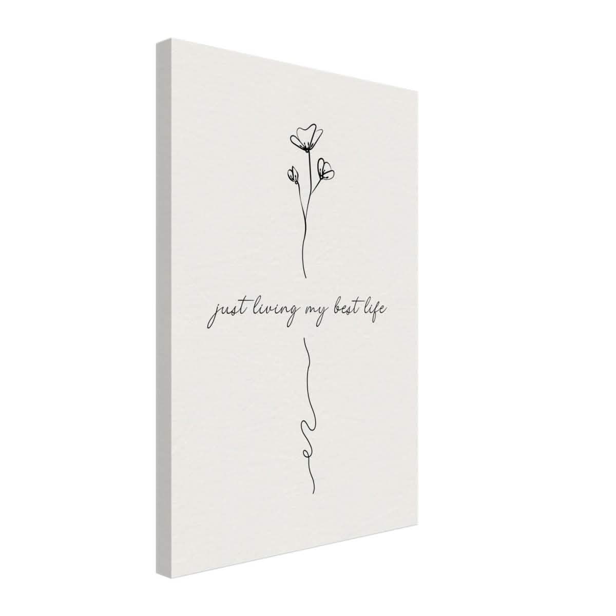 Da Vinci Motivational Wall art - Canvas - 40x60 cm / 16x24″ - Thick