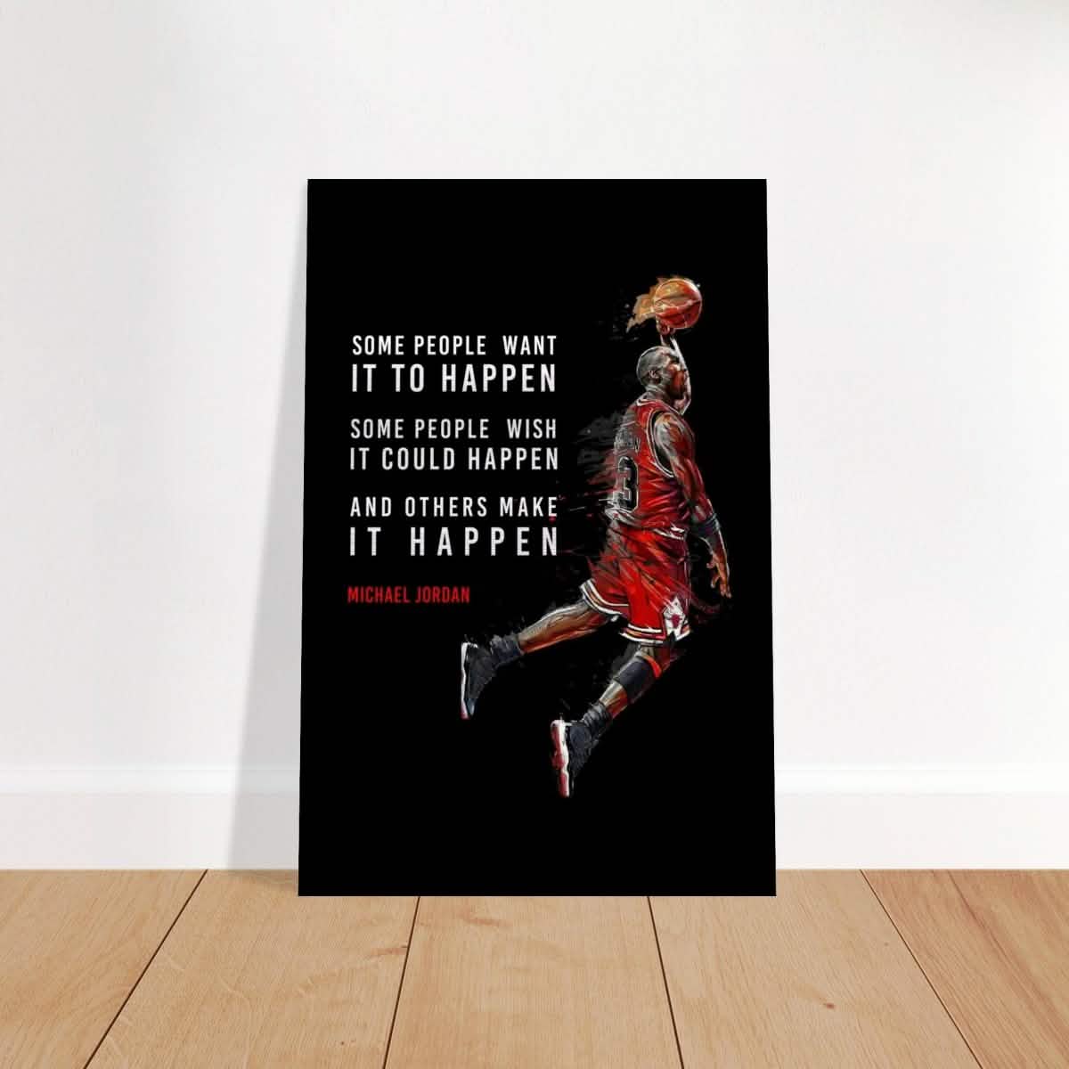 Da Vinci Motivational Wall art - Brushed Aluminum Print - 30x45 cm / 12x18″ -