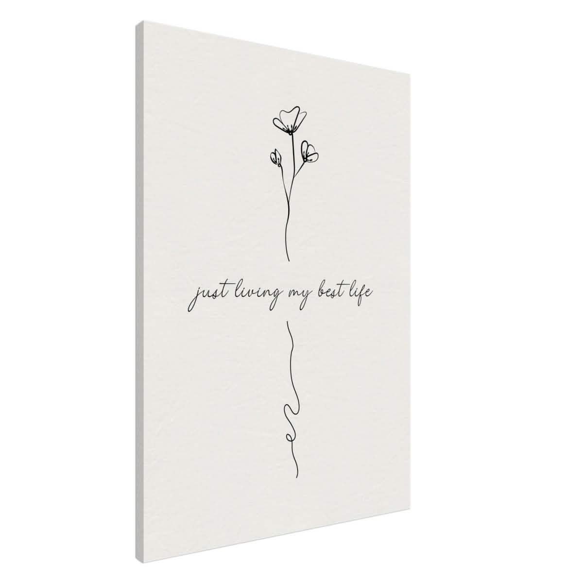 Da Vinci Motivational Wall art - Canvas - 70x100 cm / 28x40″ - Slim