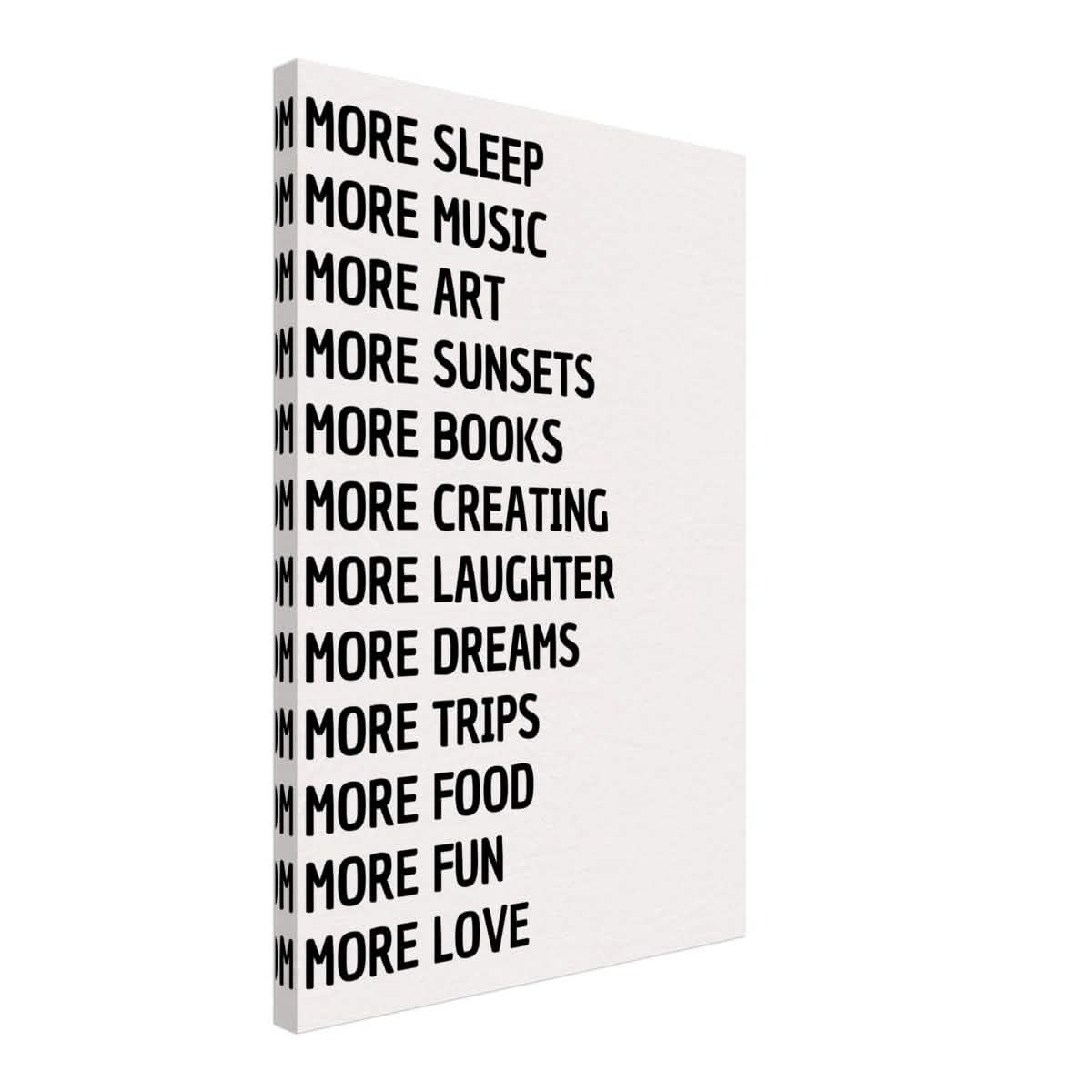 Da Vinci Motivational Wall art - Canvas - 40x60 cm / 16x24″ - Slim