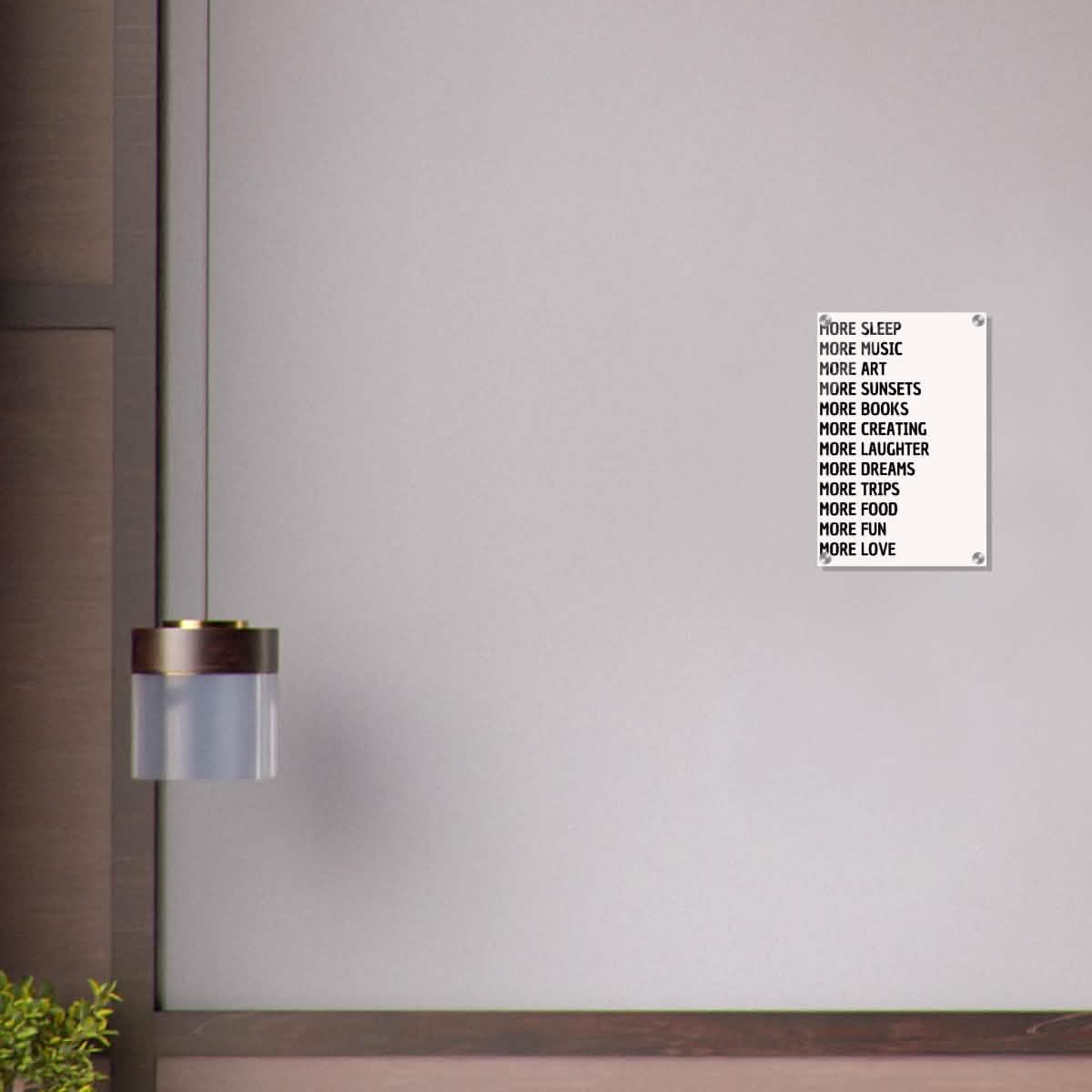 Da Vinci Motivational Wall art - Acrylic Print - 30x45 cm / 12x18″ -