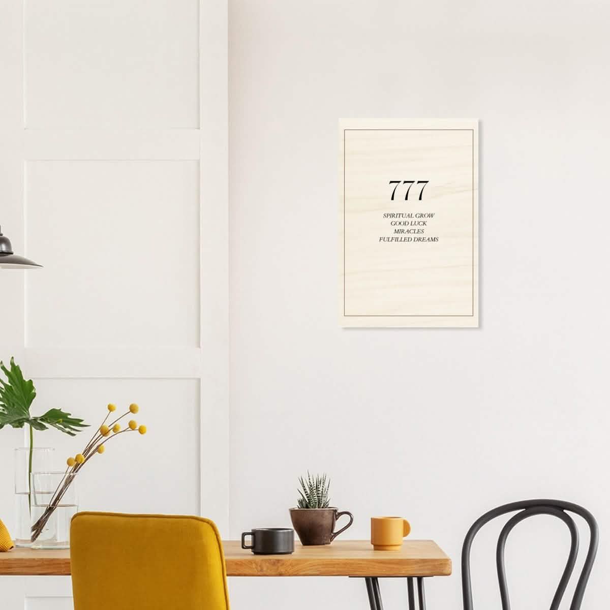 Da Vinci Motivational Wall art - Wood Prints - 40x60 cm / 16x24″ - 20 mm