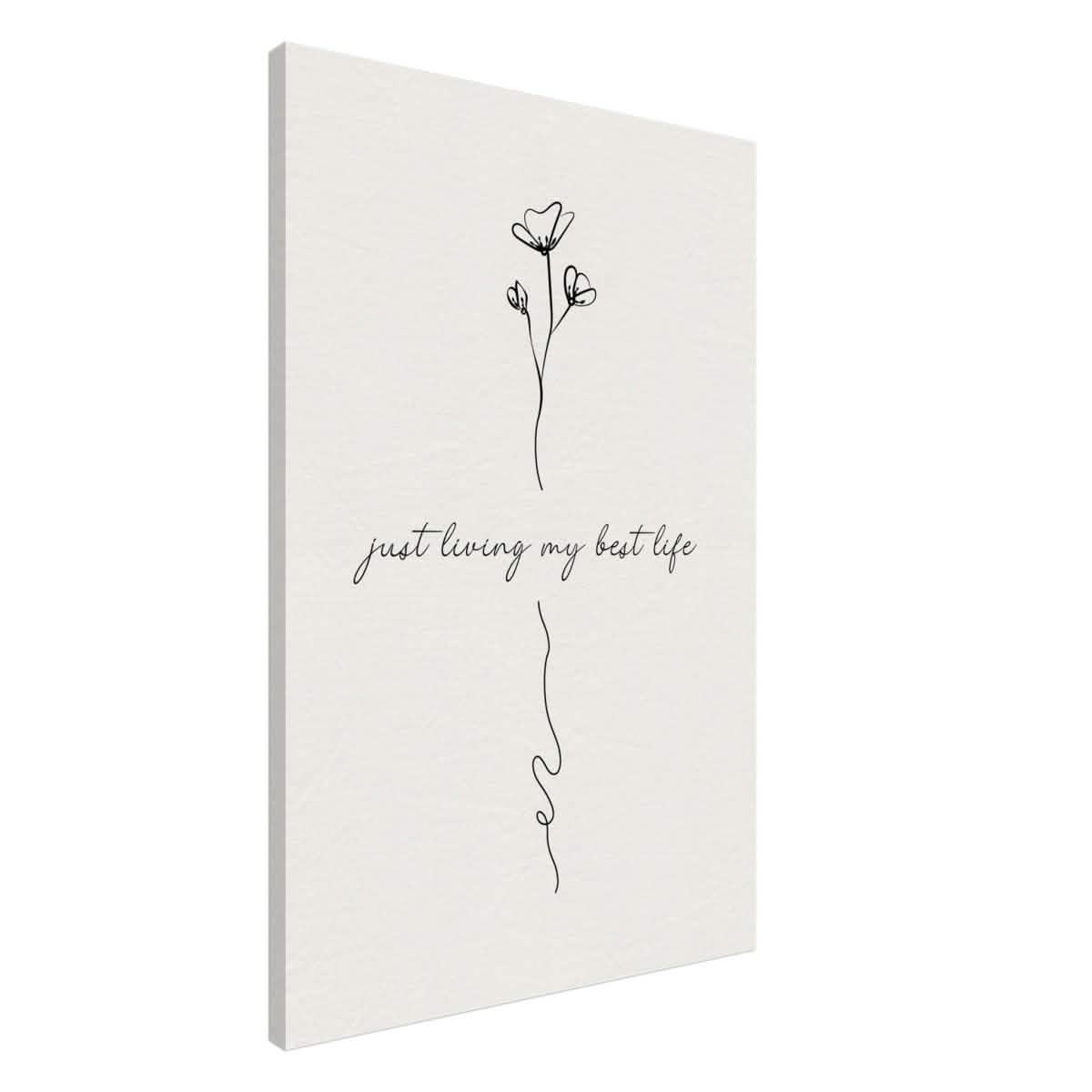 Da Vinci Motivational Wall art - Canvas - 60x90 cm / 24x36″ - Slim