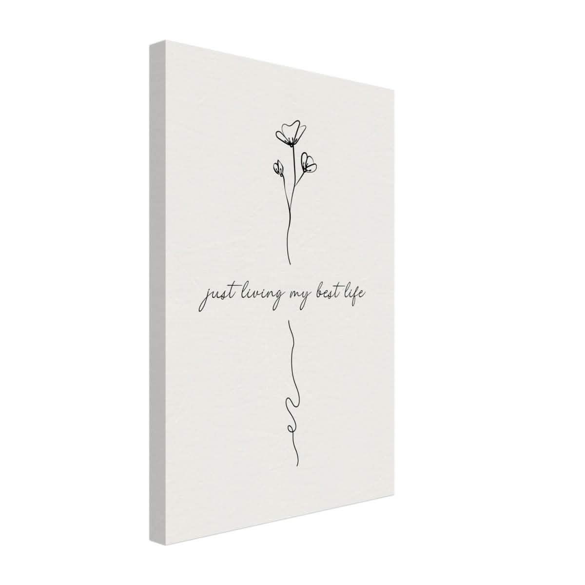 Da Vinci Motivational Wall art - Canvas - 30x45 cm / 12x18″ - Slim