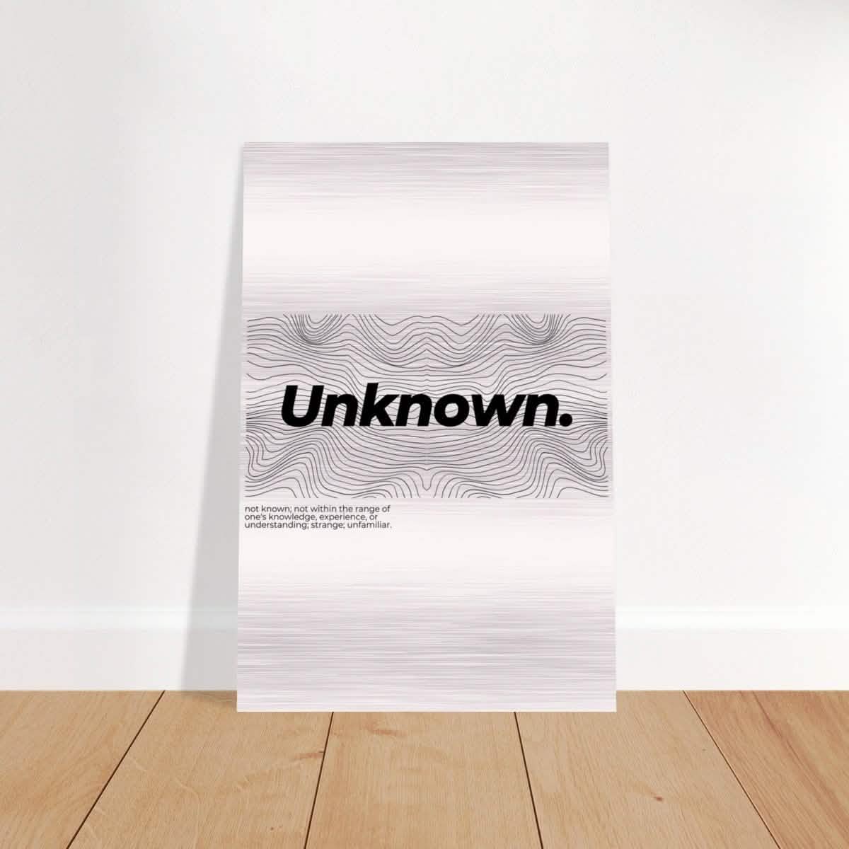 Da Vinci Motivational Wall art - Brushed Aluminum Print - 60x90 cm / 24x36″ -