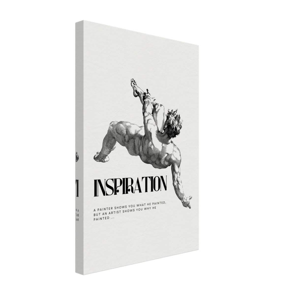 Da Vinci Motivational Wall art - Canvas - 30x45 cm / 12x18″ - Slim