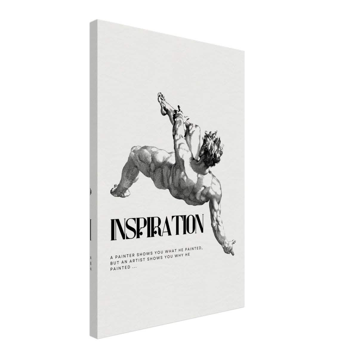 Da Vinci Motivational Wall art - Canvas - 40x60 cm / 16x24″ - Slim
