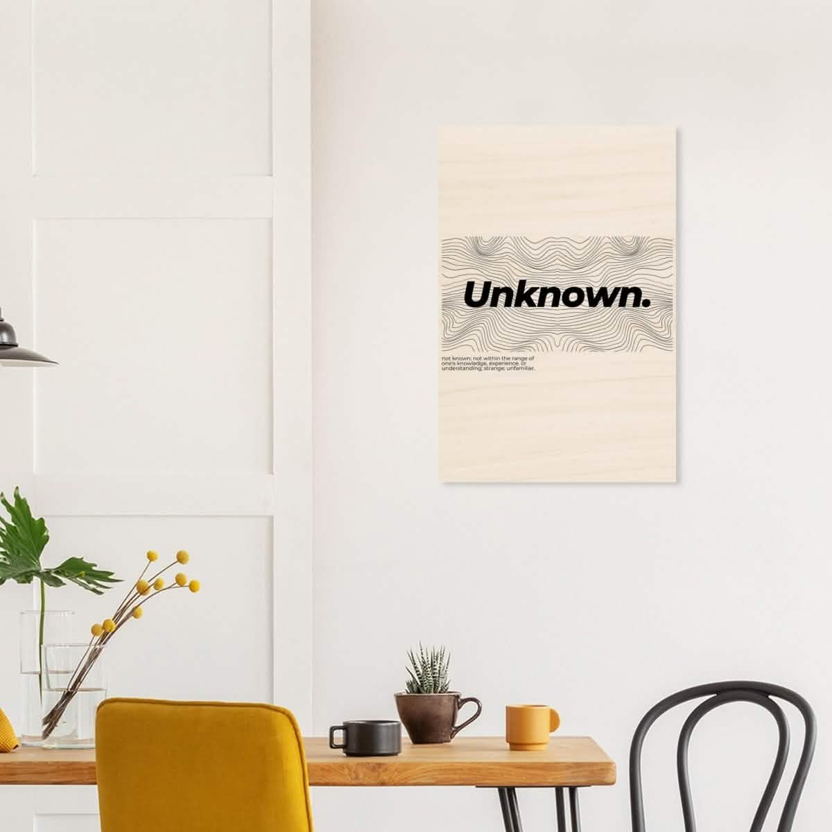 Da Vinci Motivational Wall art - Wood Prints - 50x75 cm / 20x30″ - 10 mm