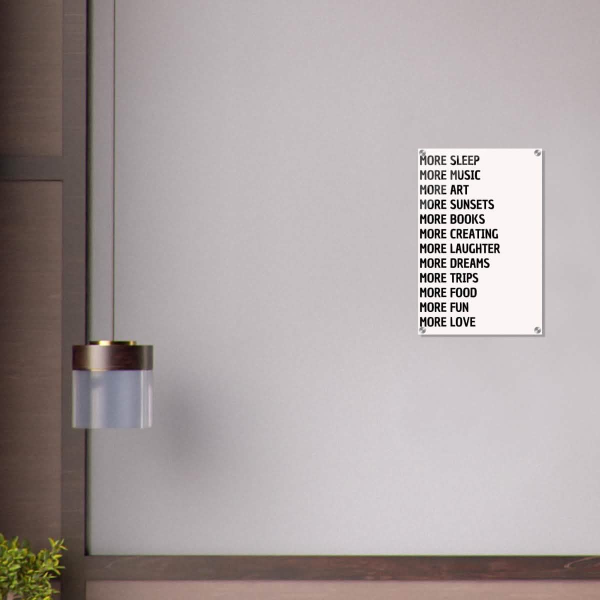 Da Vinci Motivational Wall art - Acrylic Print - 40x60 cm / 16x24″ -