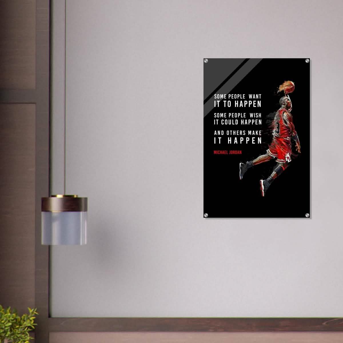 Da Vinci Motivational Wall art - Acrylic Print - 60x90 cm / 24x36″ -