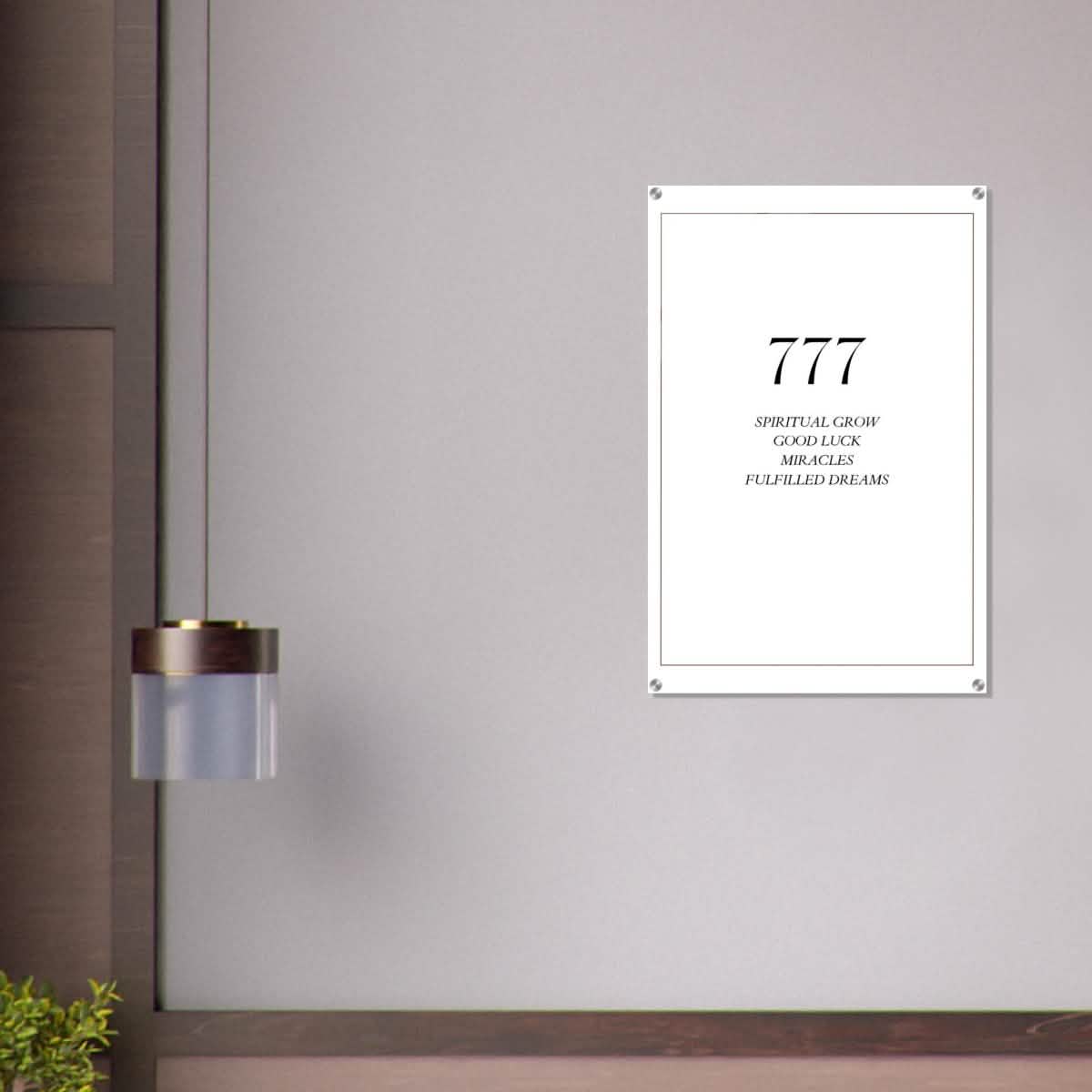 Da Vinci Motivational Wall art - Acrylic Print - 60x90 cm / 24x36″ -