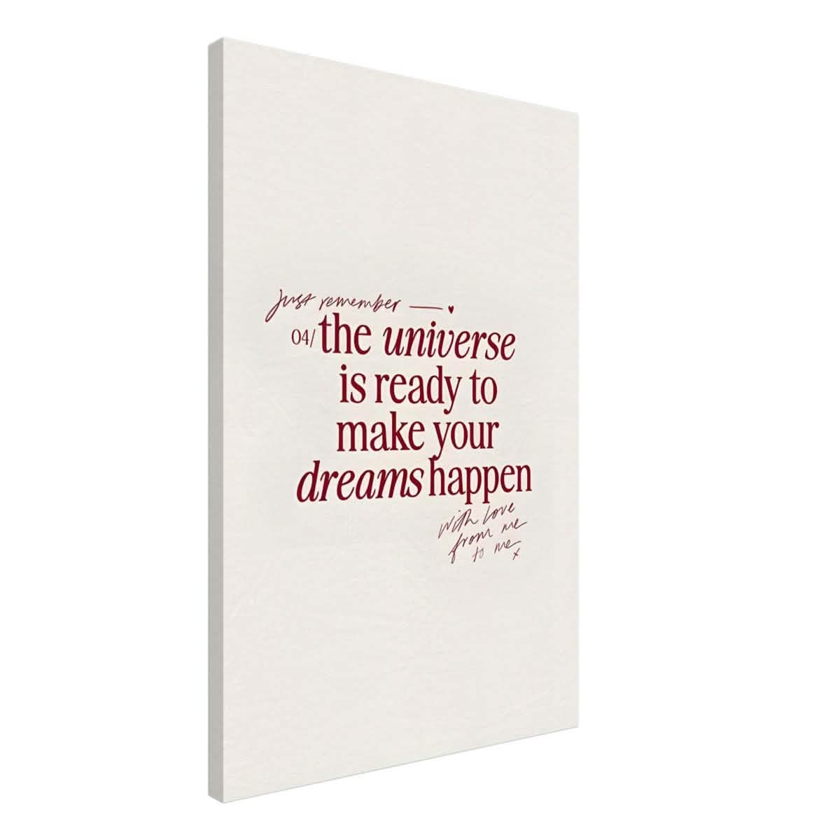 Da Vinci Motivational Wall art - Canvas - 50x75 cm / 20x30″ - Slim