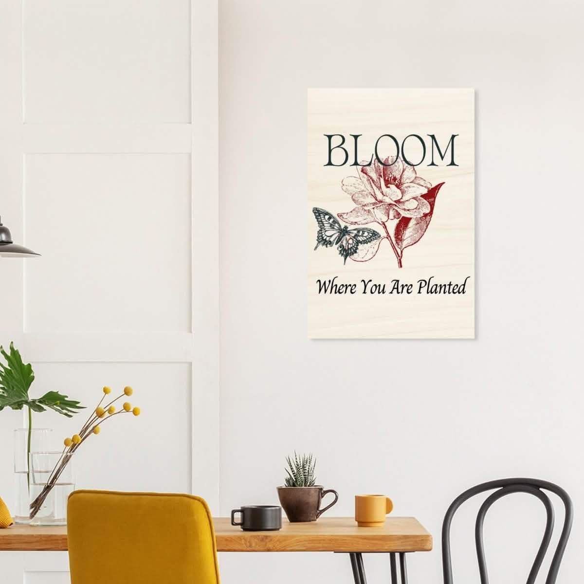 Da Vinci Motivational Wall art - Wood Prints - 50x75 cm / 20x30″ - 20 mm