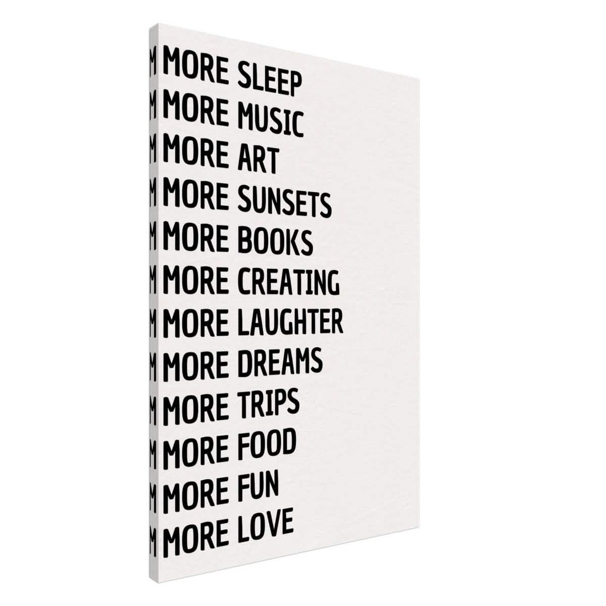 Da Vinci Motivational Wall art - Canvas - 60x90 cm / 24x36″ - Slim