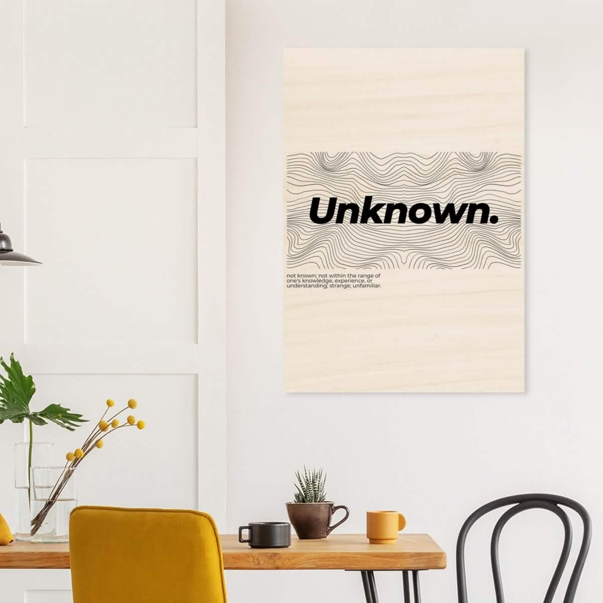 Da Vinci Motivational Wall art - Wood Prints - 70x100 cm / 28x40″ - 10 mm