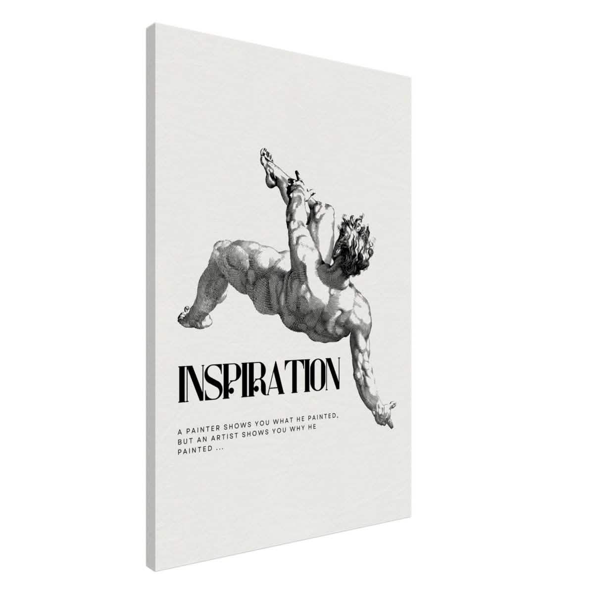 Da Vinci Motivational Wall art - Canvas - 60x90 cm / 24x36″ - Slim