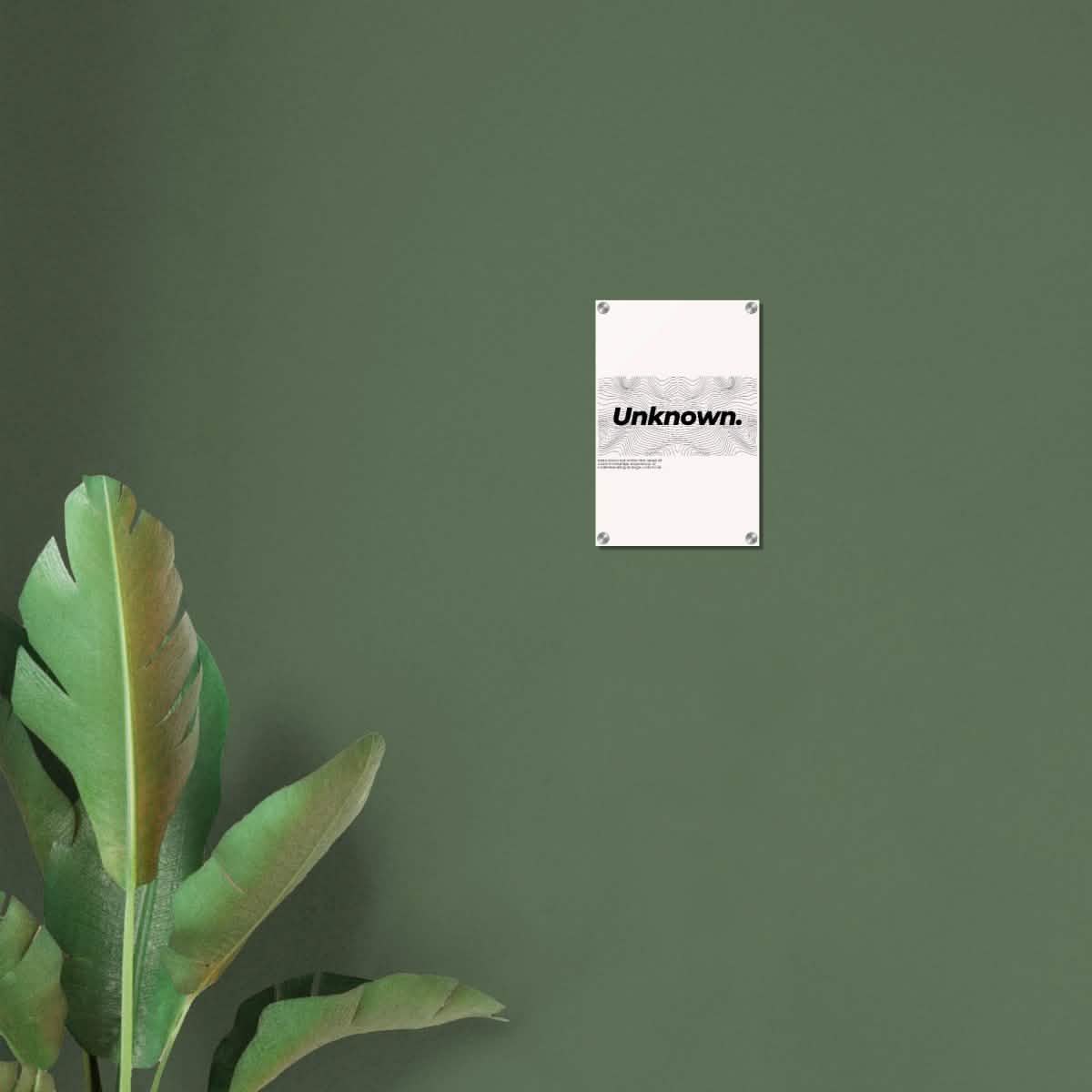 Da Vinci Motivational Wall art - Acrylic Print - 30x45 cm / 12x18″ -