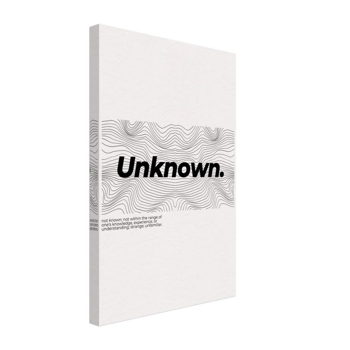 Da Vinci Motivational Wall art - Canvas - 30x45 cm / 12x18″ - Slim