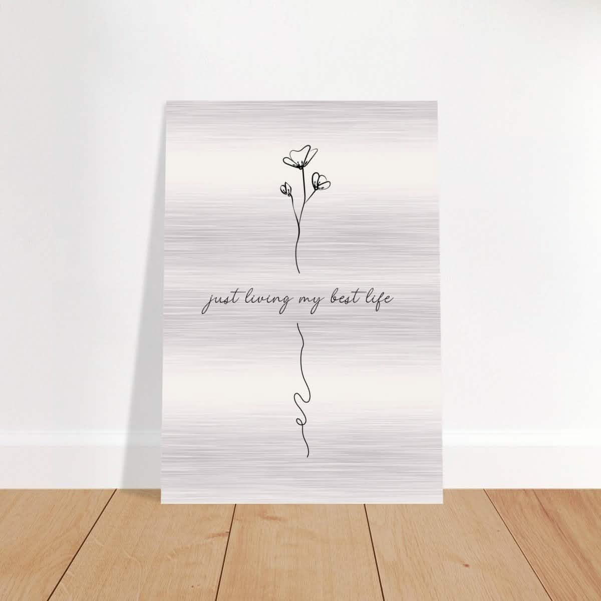 Da Vinci Motivational Wall art - Brushed Aluminum Print - 70x100 cm / 28x40″ -