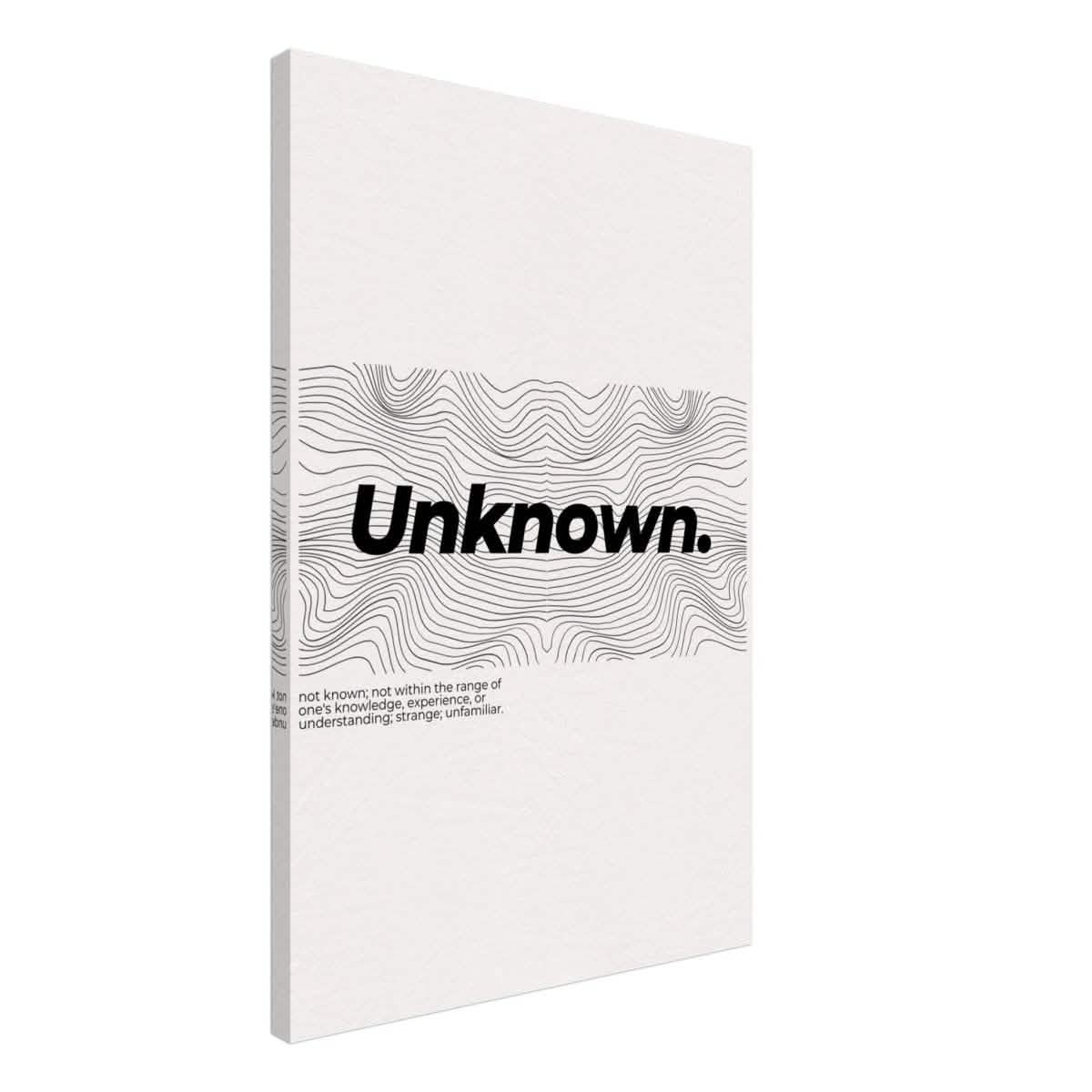 Da Vinci Motivational Wall art - Canvas - 50x75 cm / 20x30″ - Slim