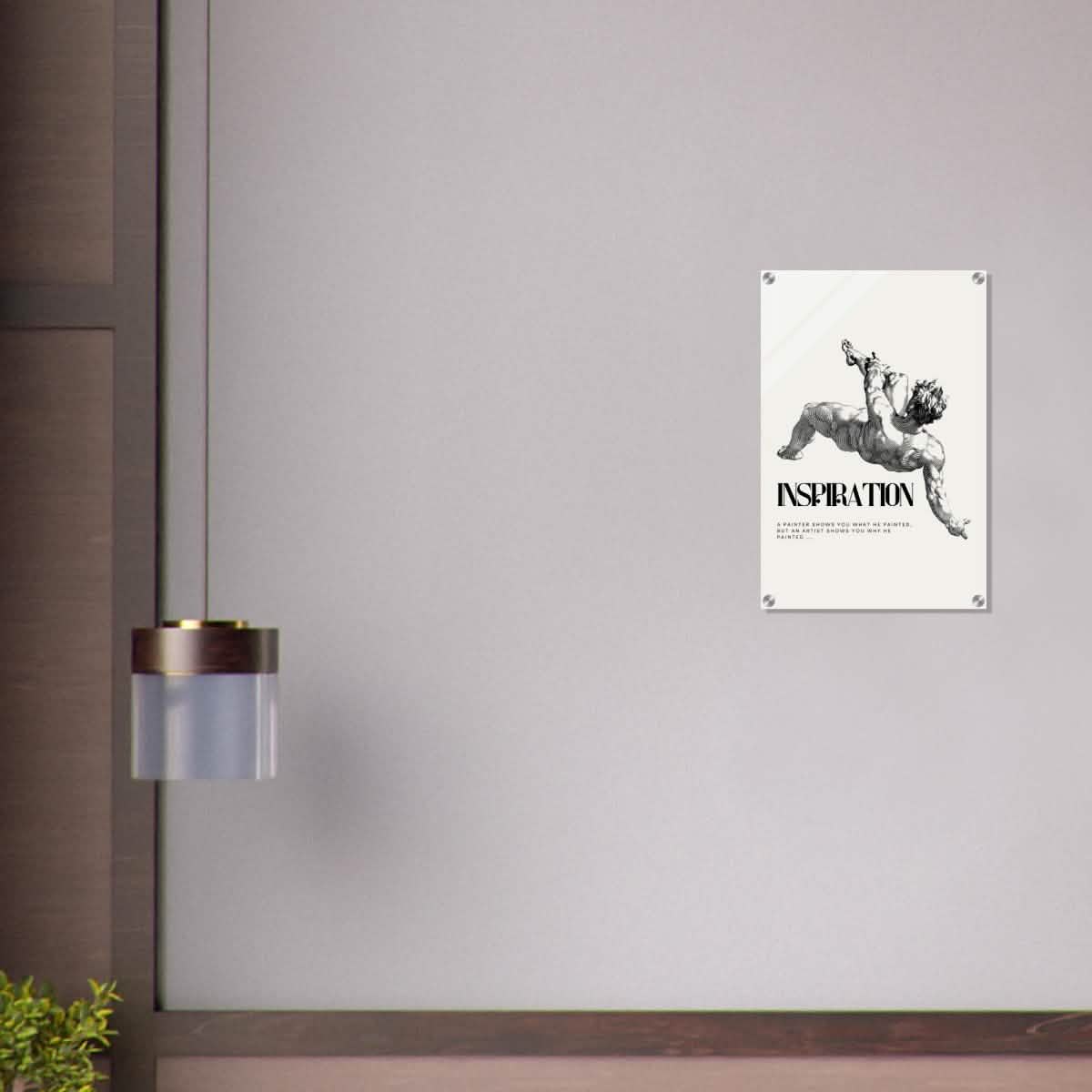 Da Vinci Motivational Wall art - Acrylic Print - 40x60 cm / 16x24″ -