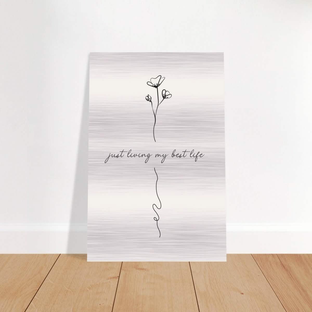 Da Vinci Motivational Wall art - Brushed Aluminum Print - 40x60 cm / 16x24″ -