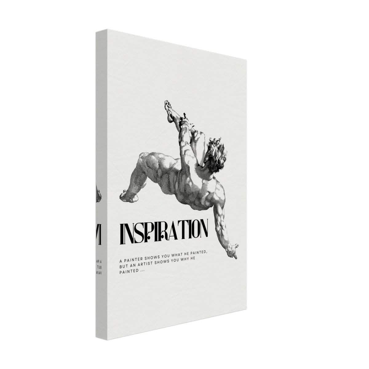 Da Vinci Motivational Wall art - Canvas - 30x45 cm / 12x18″ - Thick