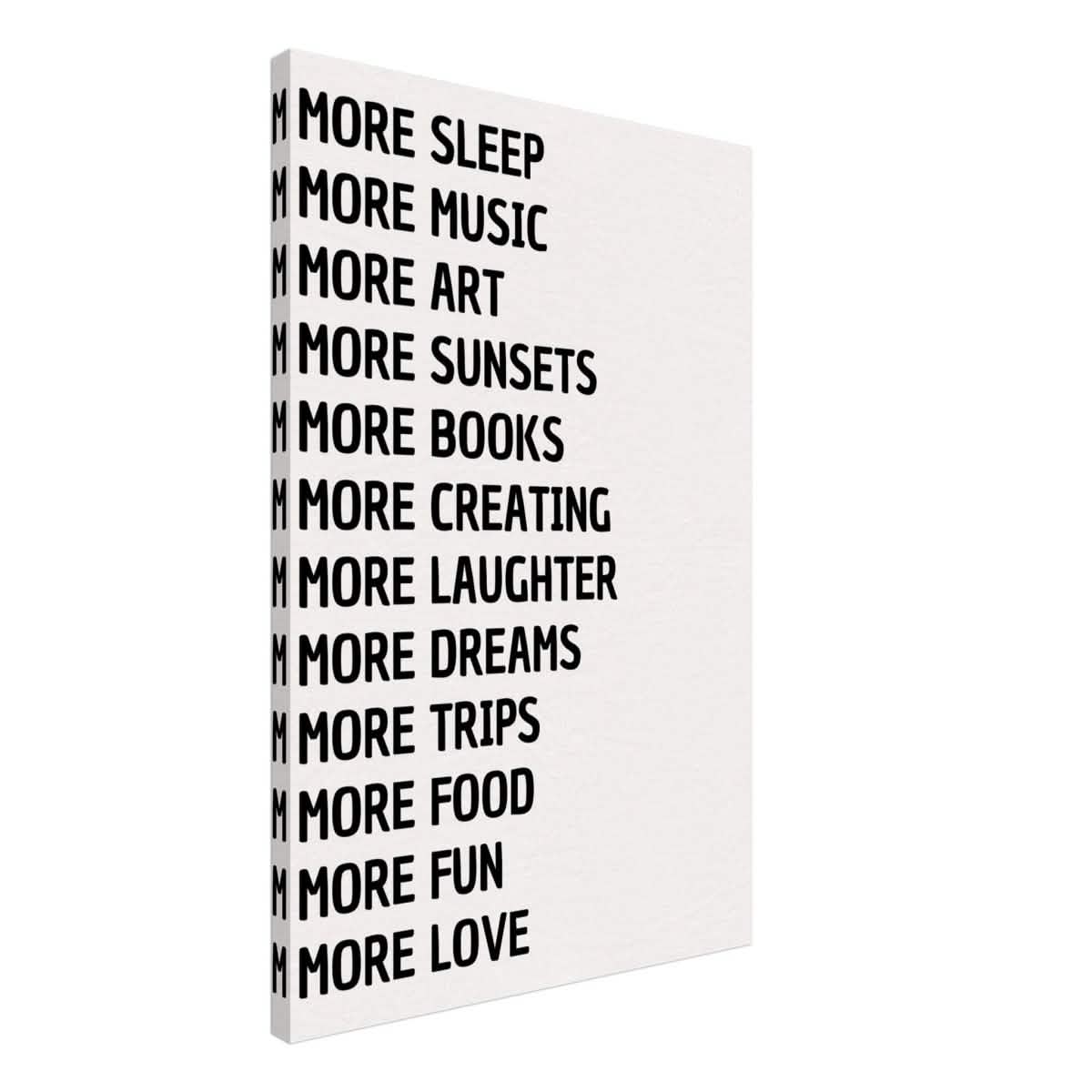 Da Vinci Motivational Wall art - Canvas - 50x75 cm / 20x30″ - Slim