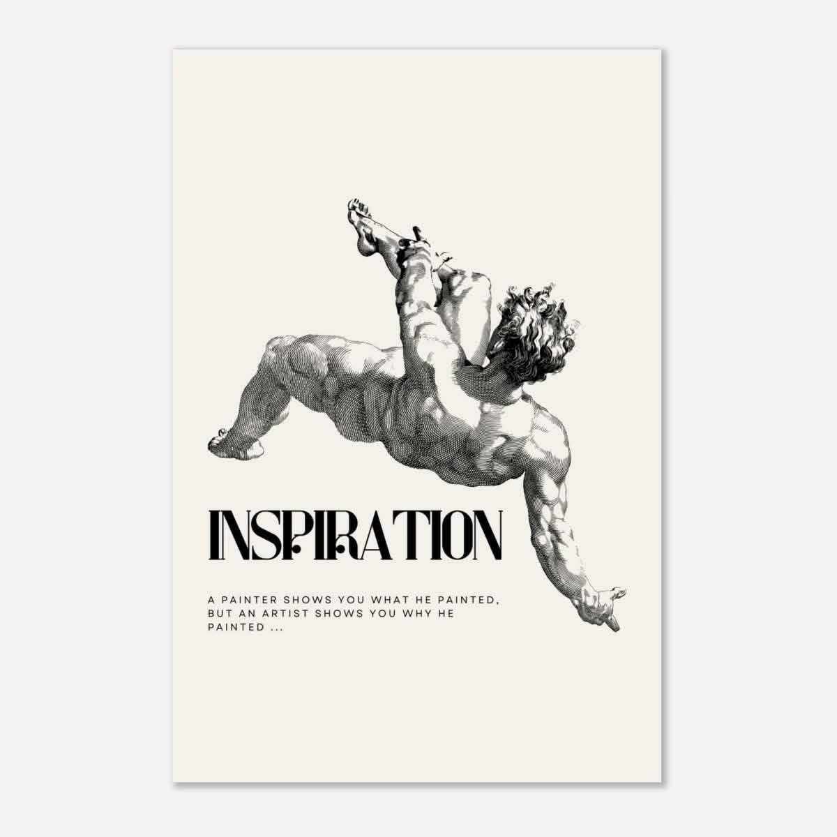 Da Vinci Motivational Wall art - Aluminum Print - 60x90 cm / 24x36″ -