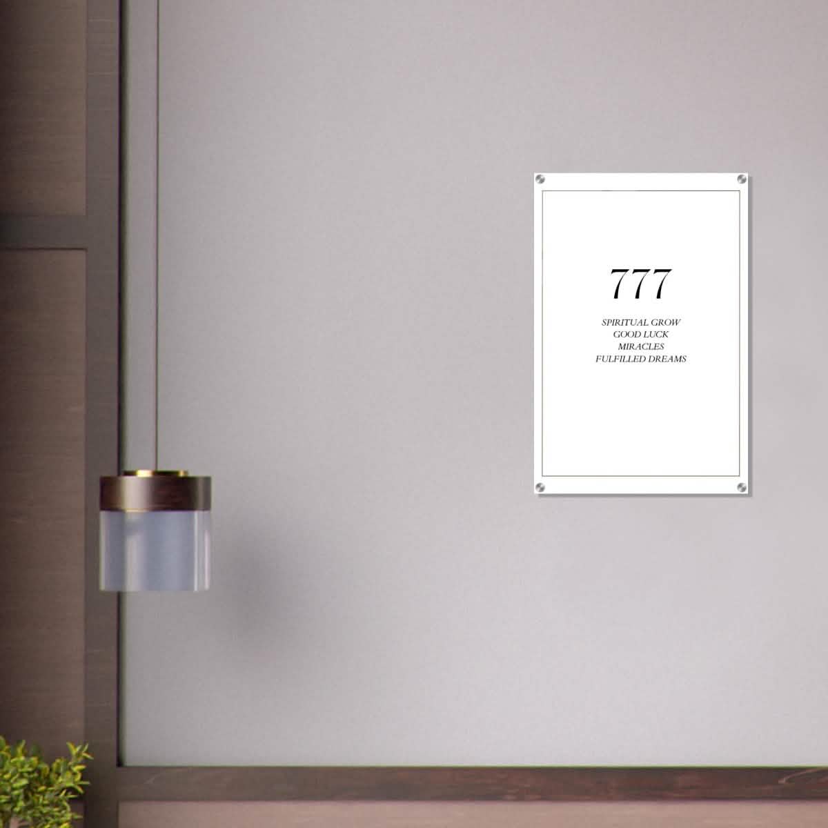 Da Vinci Motivational Wall art - Acrylic Print - 50x75 cm / 20x30″ -