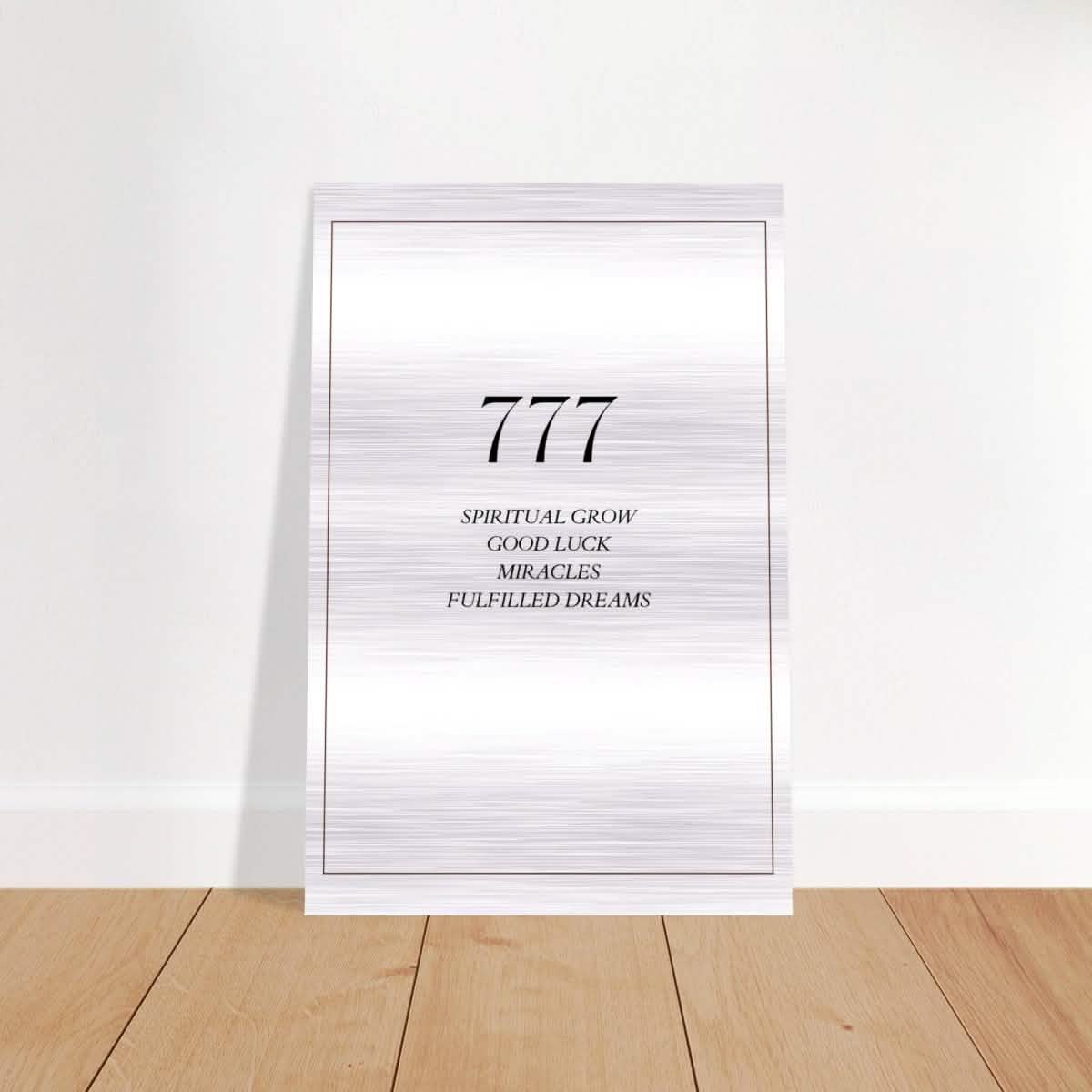 Da Vinci Motivational Wall art - Brushed Aluminum Print - 60x90 cm / 24x36″ -