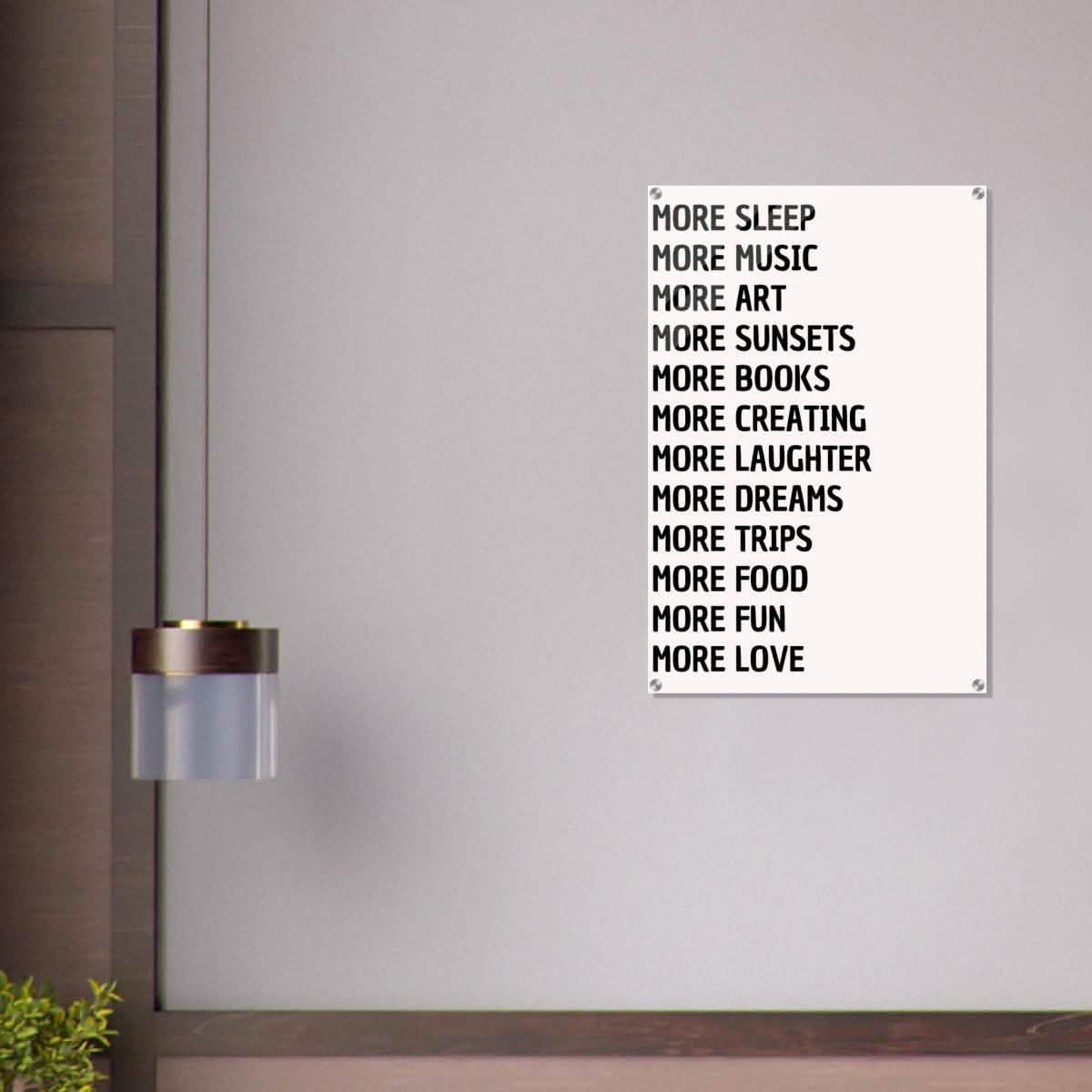 Da Vinci Motivational Wall art - Acrylic Print - 60x90 cm / 24x36″ -