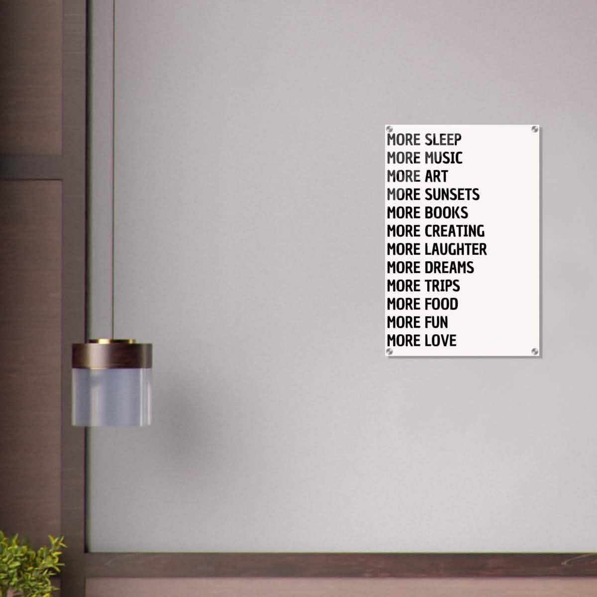 Da Vinci Motivational Wall art - Acrylic Print - 50x75 cm / 20x30″ -