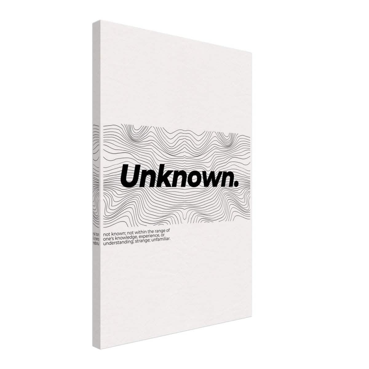 Da Vinci Motivational Wall art - Canvas - 40x60 cm / 16x24″ - Slim