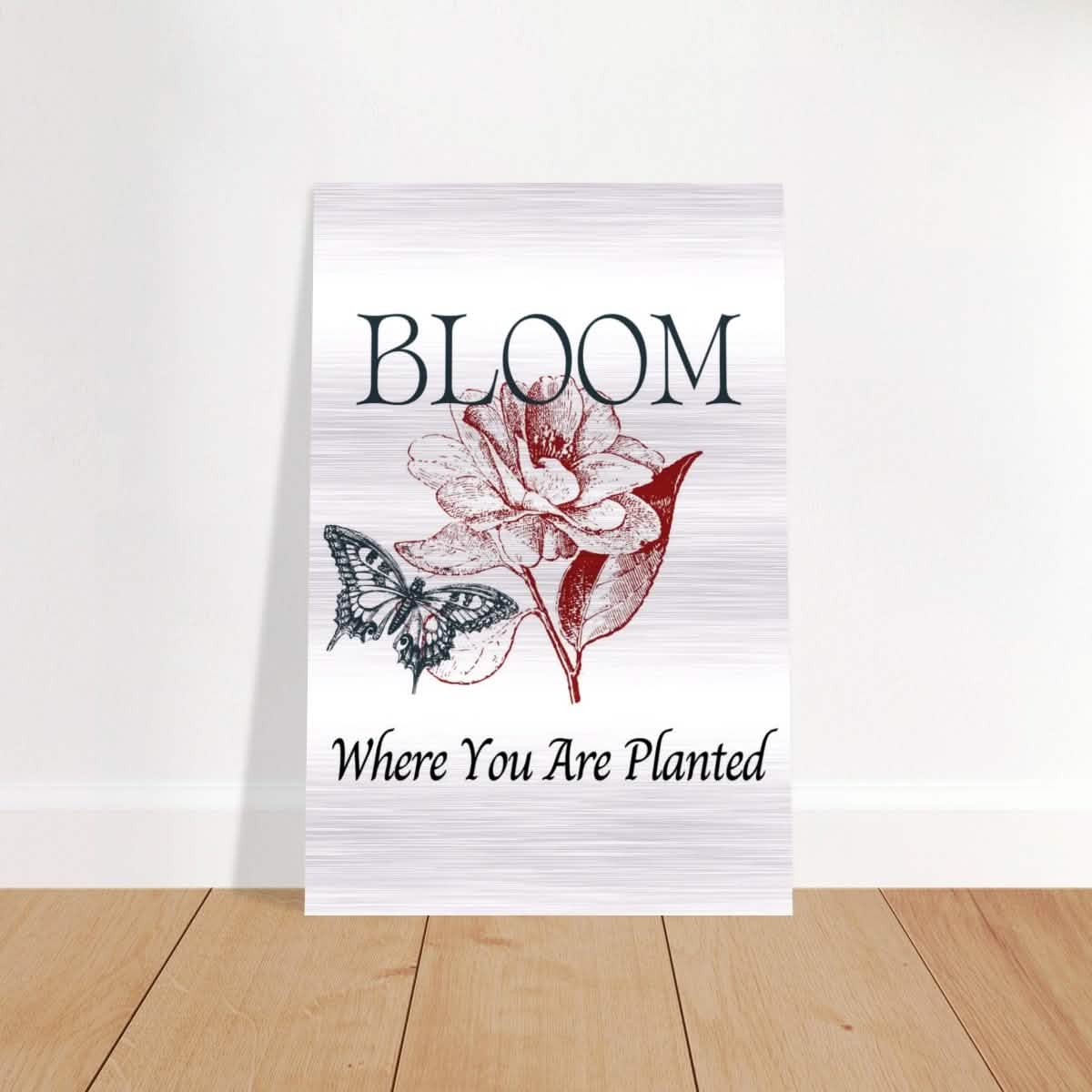 Da Vinci Motivational Wall art - Brushed Aluminum Print - 60x90 cm / 24x36″ -