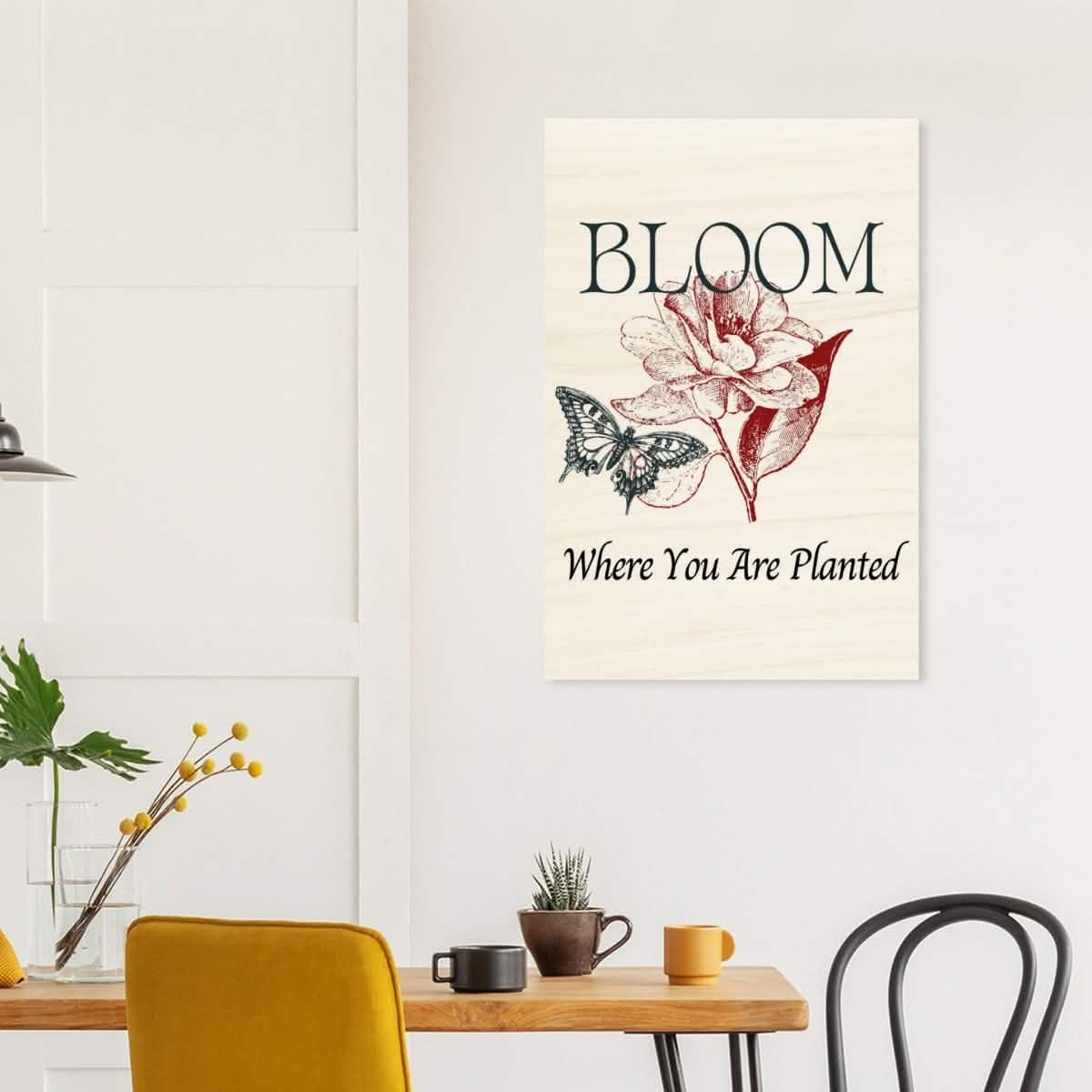 Da Vinci Motivational Wall art - Wood Prints - 60x90 cm / 24x36″ - 20 mm