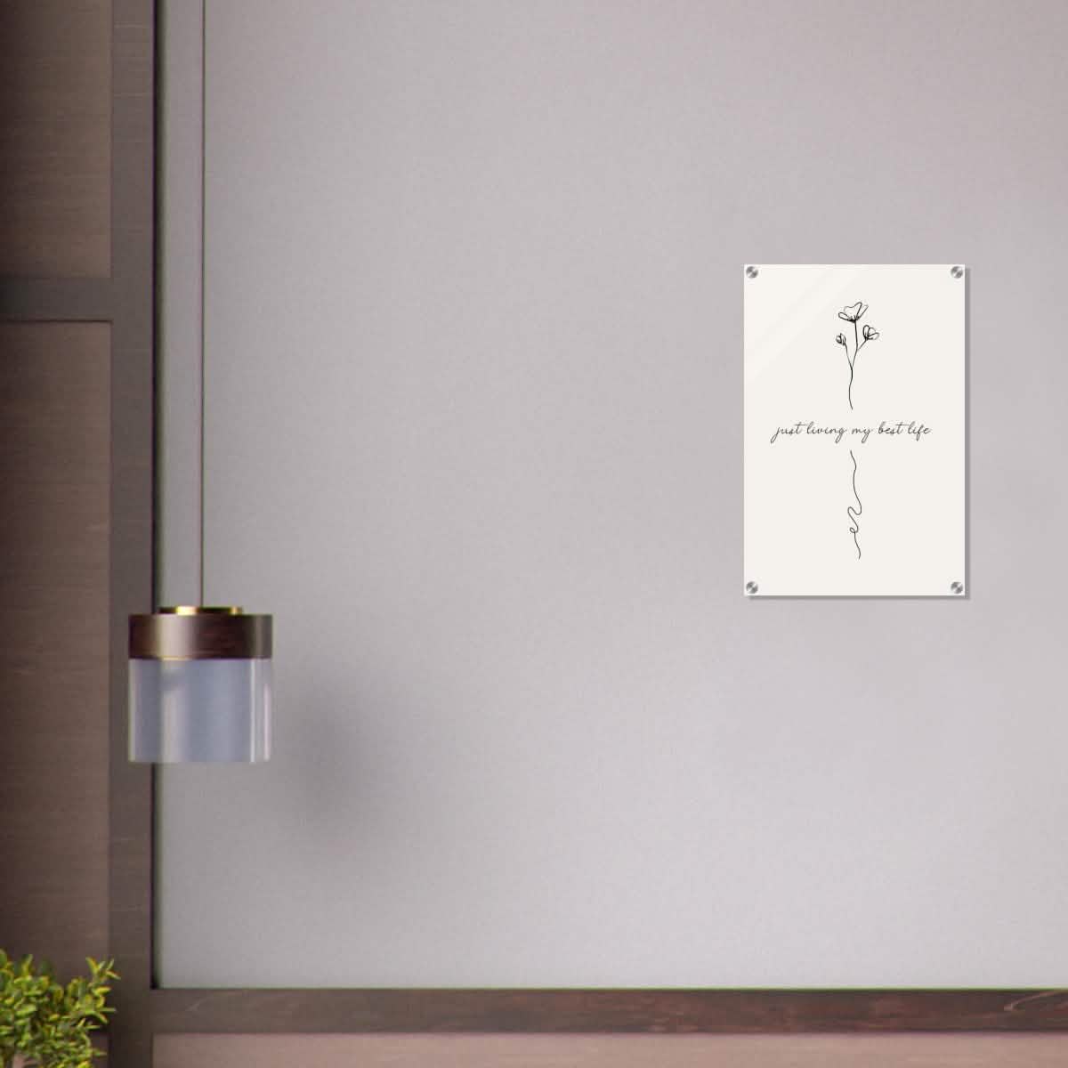 Da Vinci Motivational Wall art - Acrylic Print - 40x60 cm / 16x24″ -