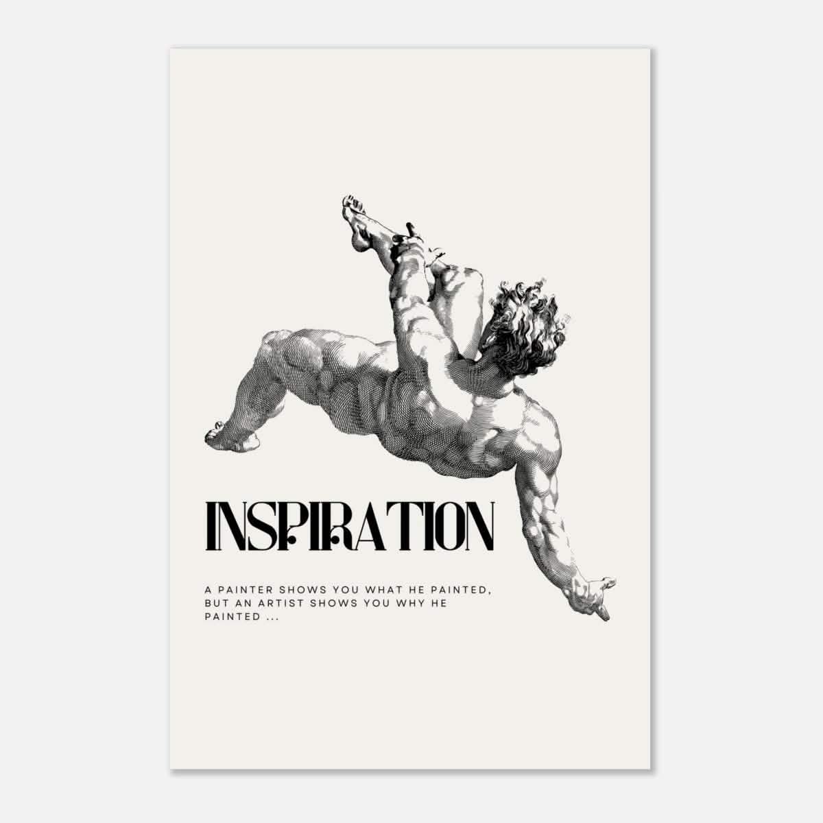 Da Vinci Motivational Wall art - Aluminum Print - 40x60 cm / 16x24″ -