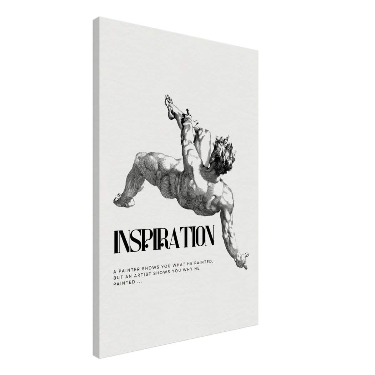 Da Vinci Motivational Wall art - Canvas - 60x90 cm / 24x36″ - Thick