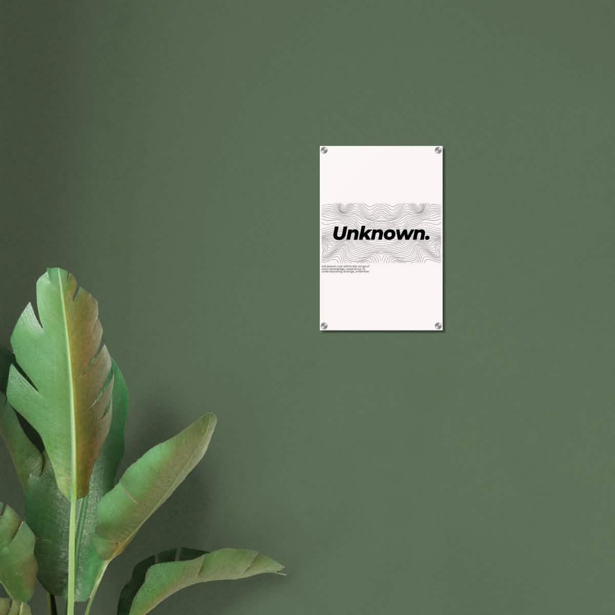 Da Vinci Motivational Wall art - Acrylic Print - 40x60 cm / 16x24″ -