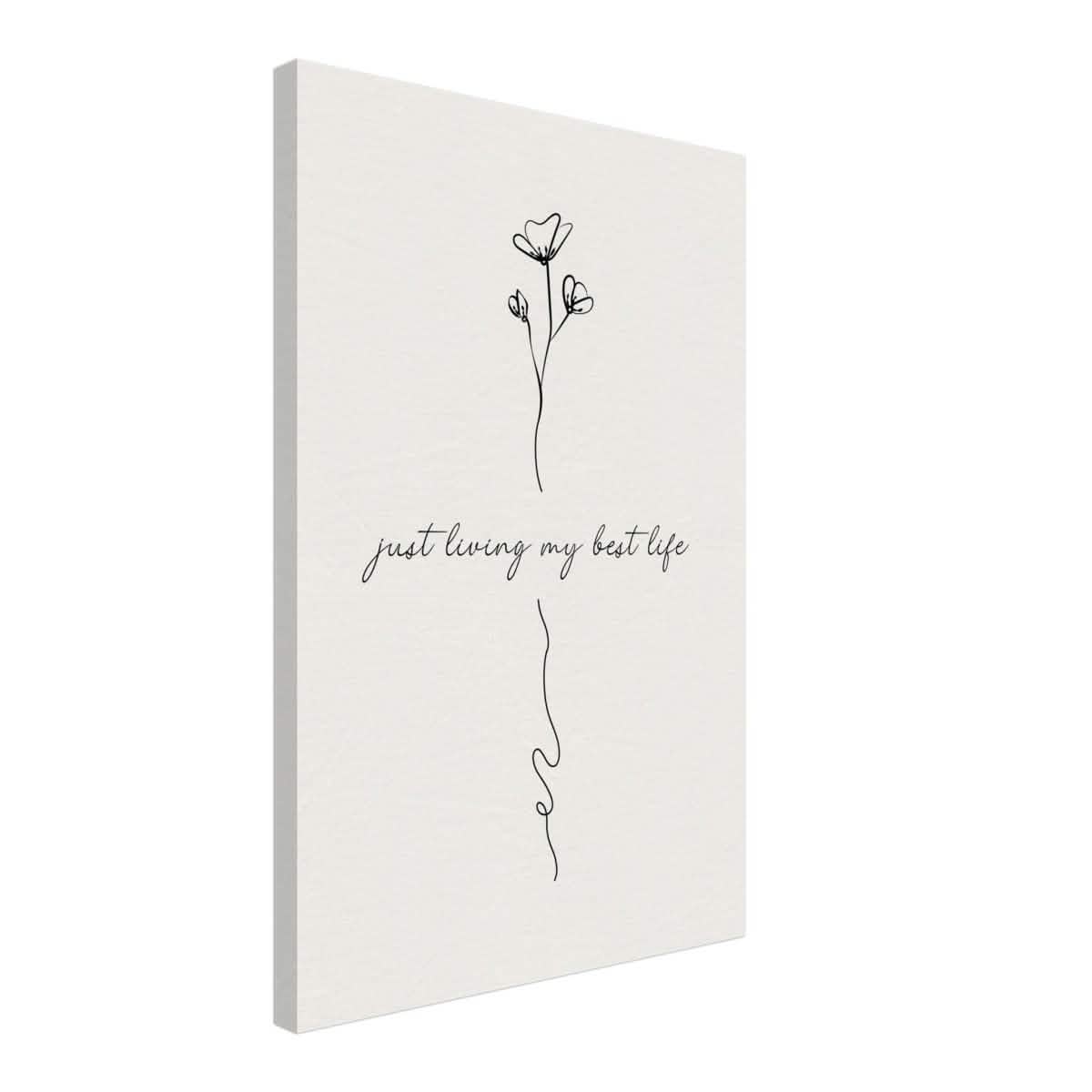 Da Vinci Motivational Wall art - Canvas - 40x60 cm / 16x24″ - Slim