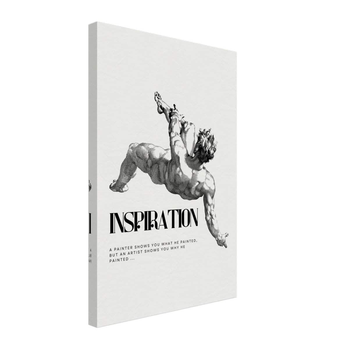 Da Vinci Motivational Wall art - Canvas - 40x60 cm / 16x24″ - Thick