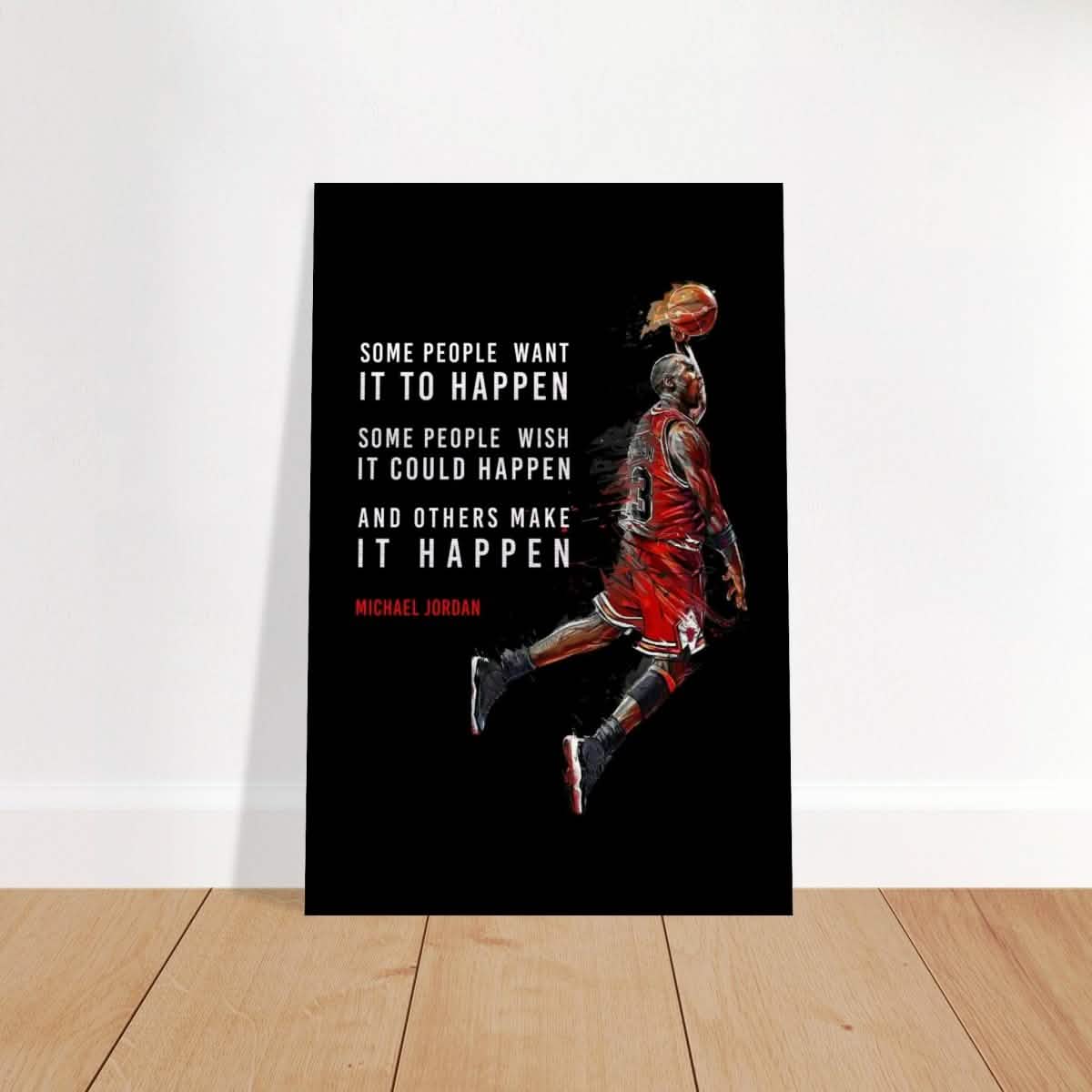 Da Vinci Motivational Wall art - Brushed Aluminum Print - 50x75 cm / 20x30″ -