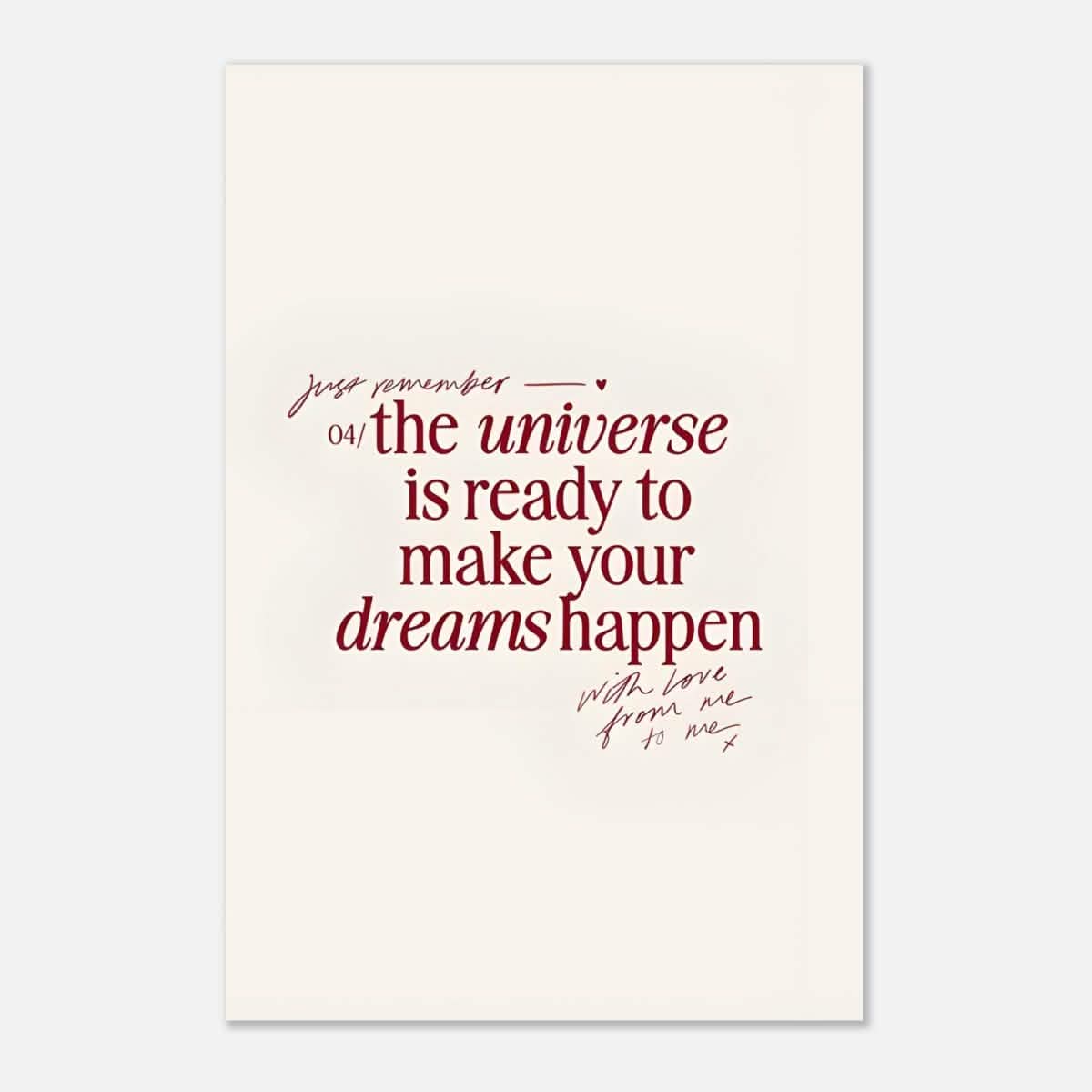 Da Vinci Motivational Wall art - Aluminum Print - 50x75 cm / 20x30″ -