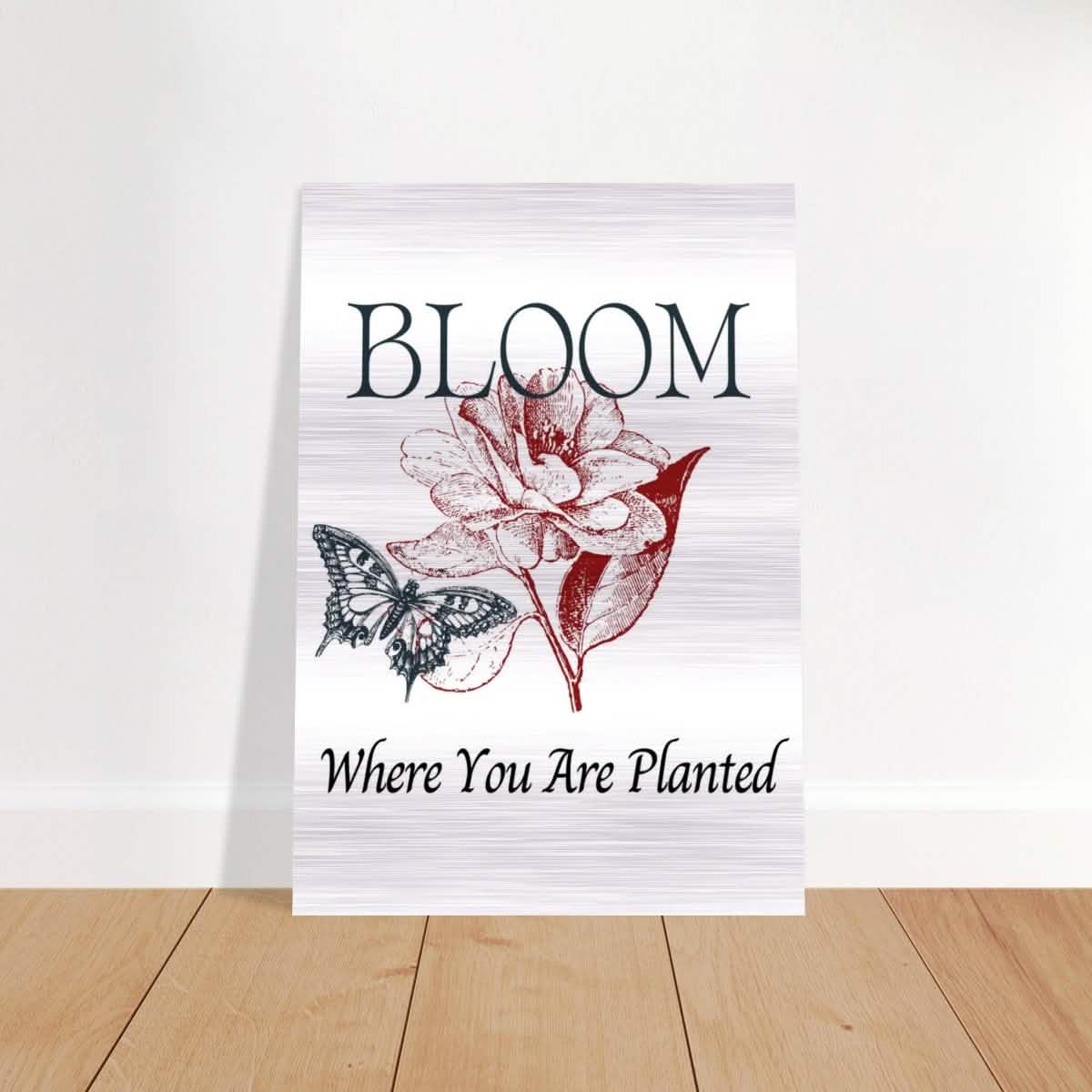 Da Vinci Motivational Wall art - Brushed Aluminum Print - 70x100 cm / 28x40″ -