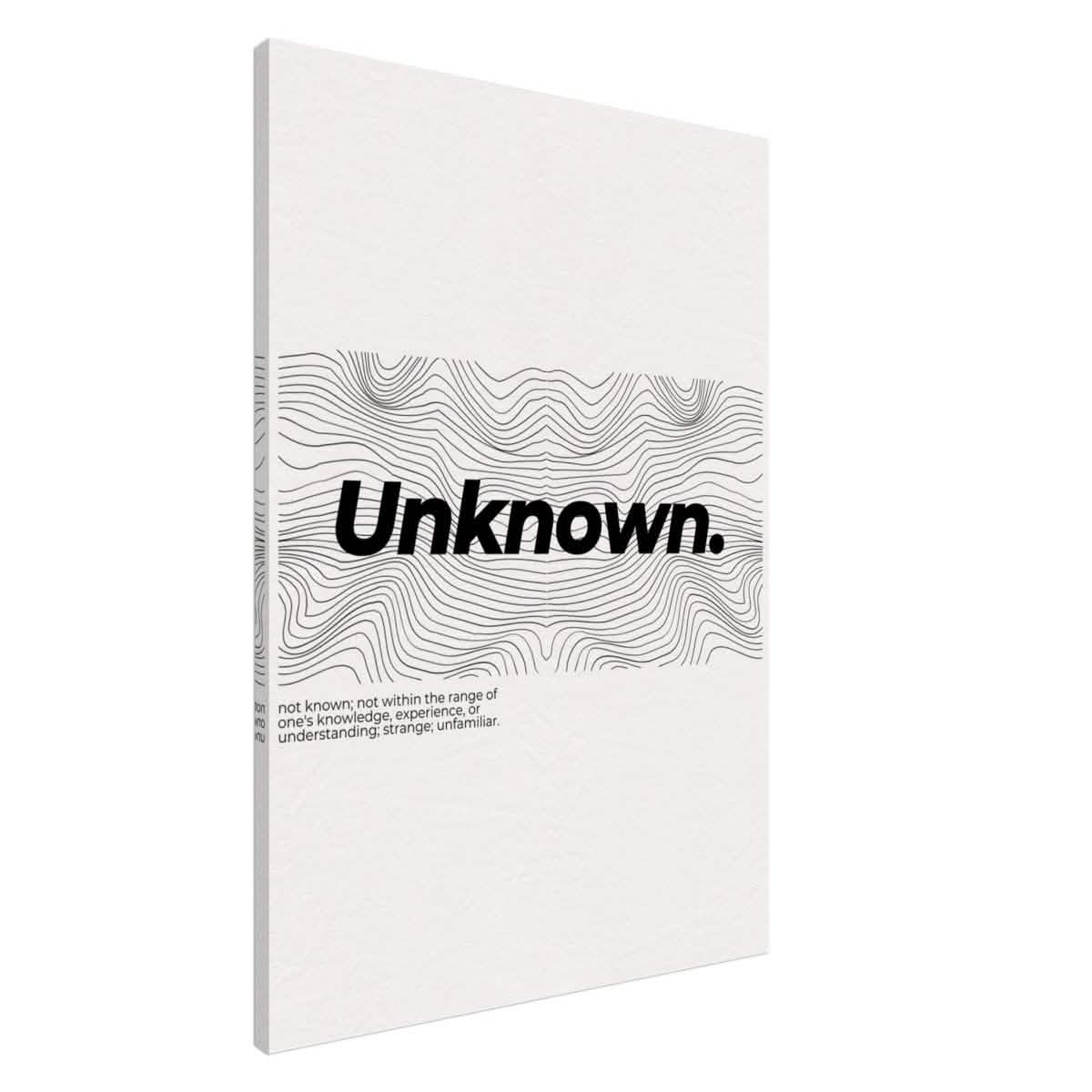 Da Vinci Motivational Wall art - Canvas - 70x100 cm / 28x40″ - Slim