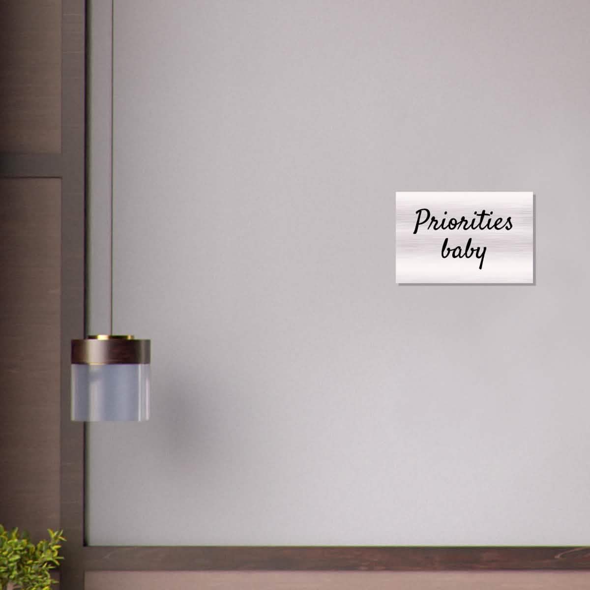 Da Vinci Motivational Wall art - Brushed Aluminum Print - 30x45 cm / 12x18″ -